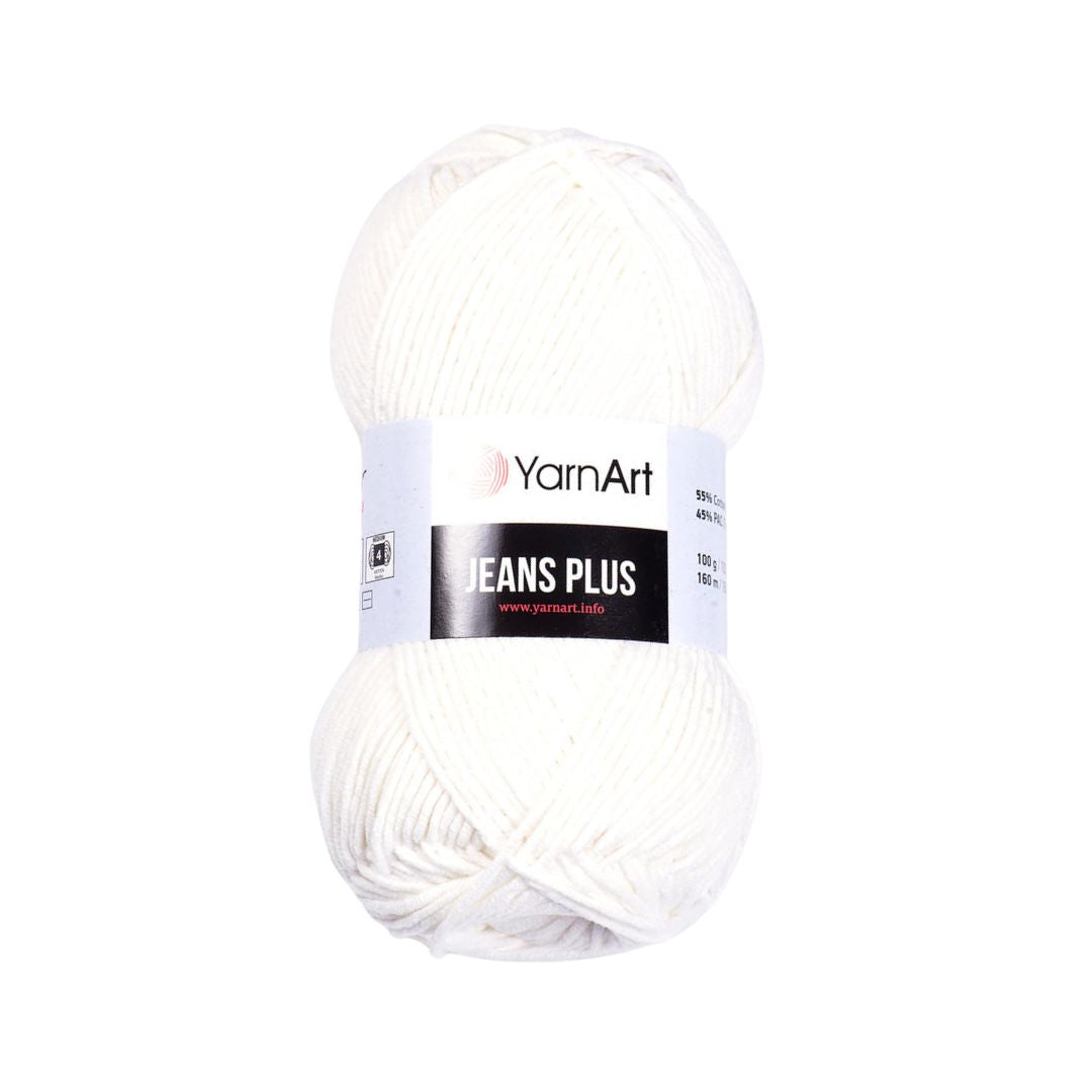 YarnArt Jeans Plus Yarn (01)