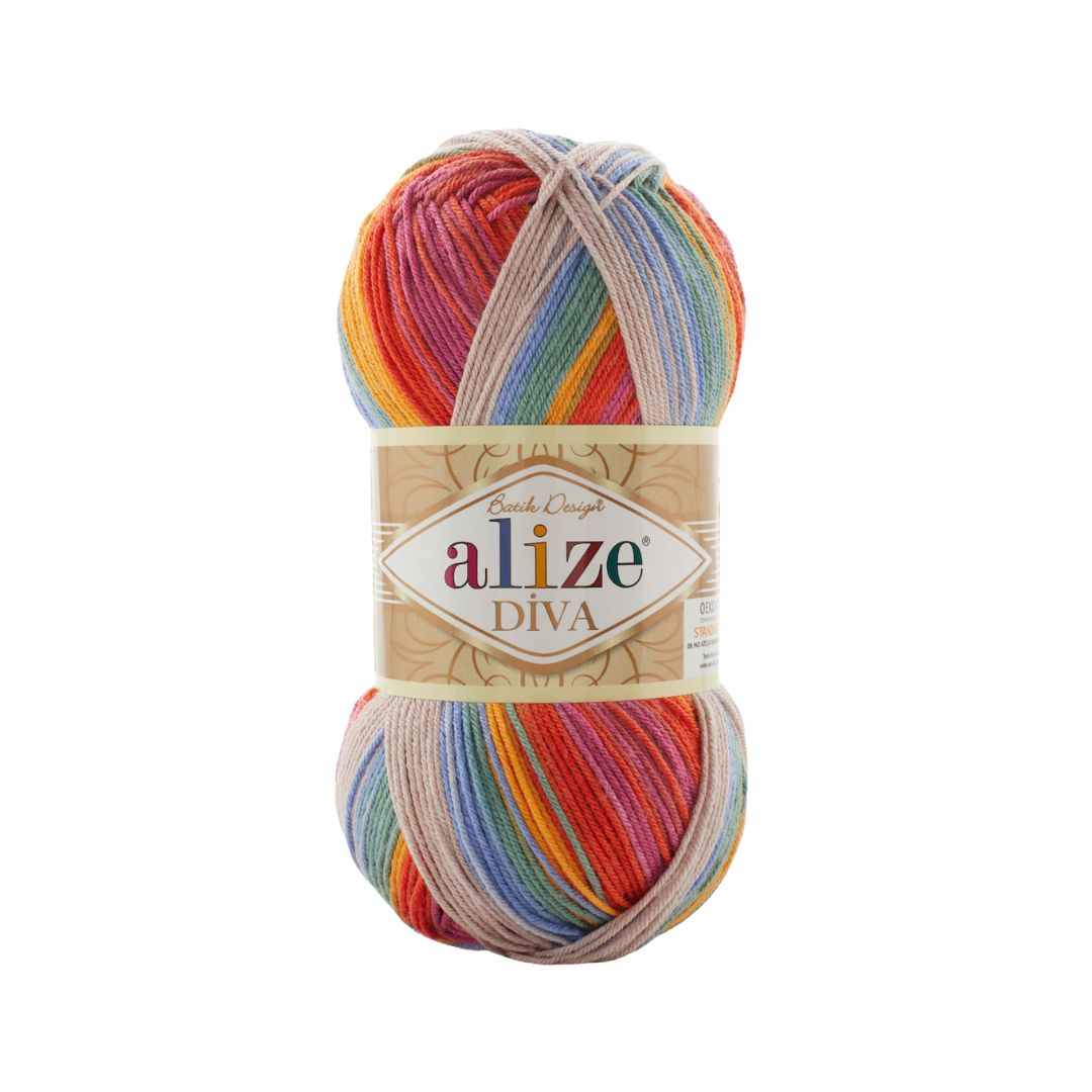 Alize Diva Batik Yarn (3242)