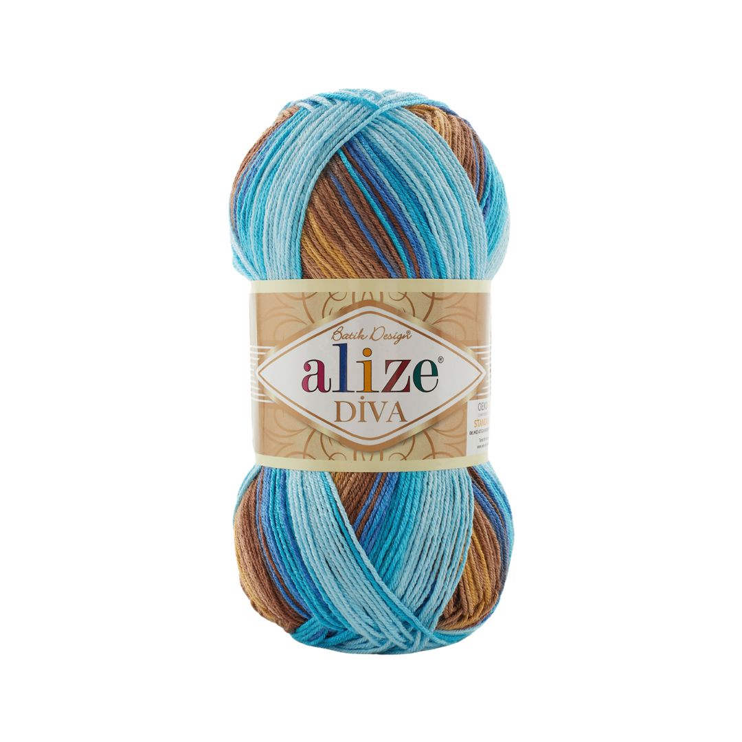 Alize Diva Batik Yarn (3243)