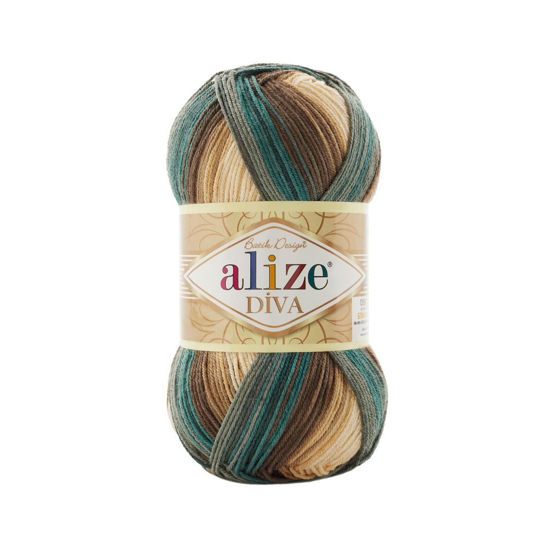 Alize Diva Batik Yarn (3307)