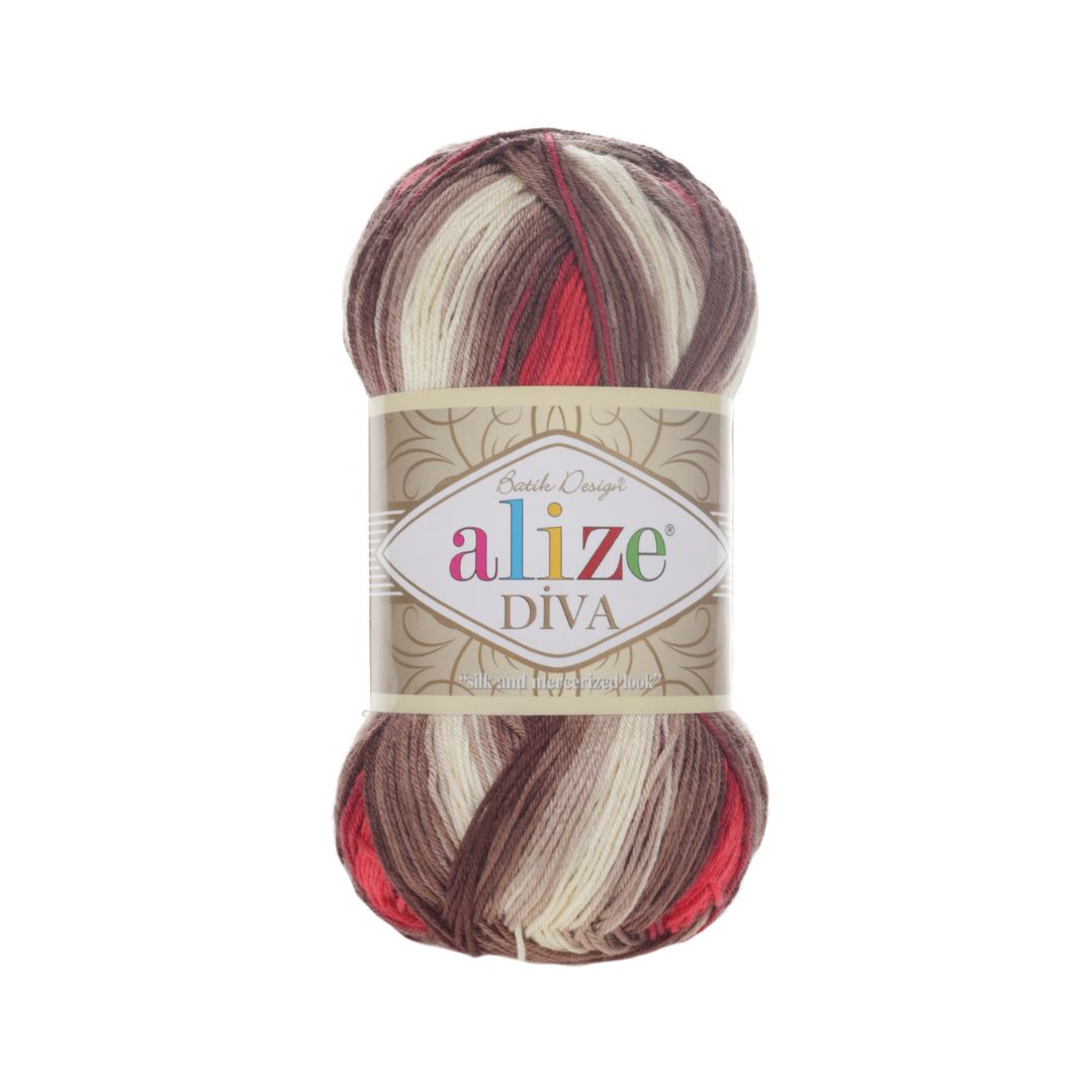 Alize Diva Batik Yarn (4574)