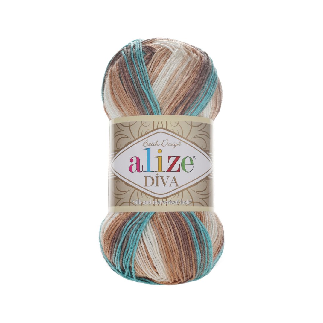 Alize Diva Batik Yarn (4603)