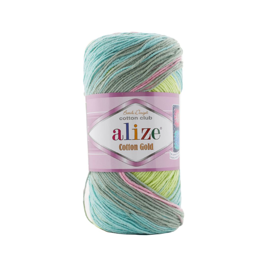 Alize Cotton Gold Batik Yarn (6792)