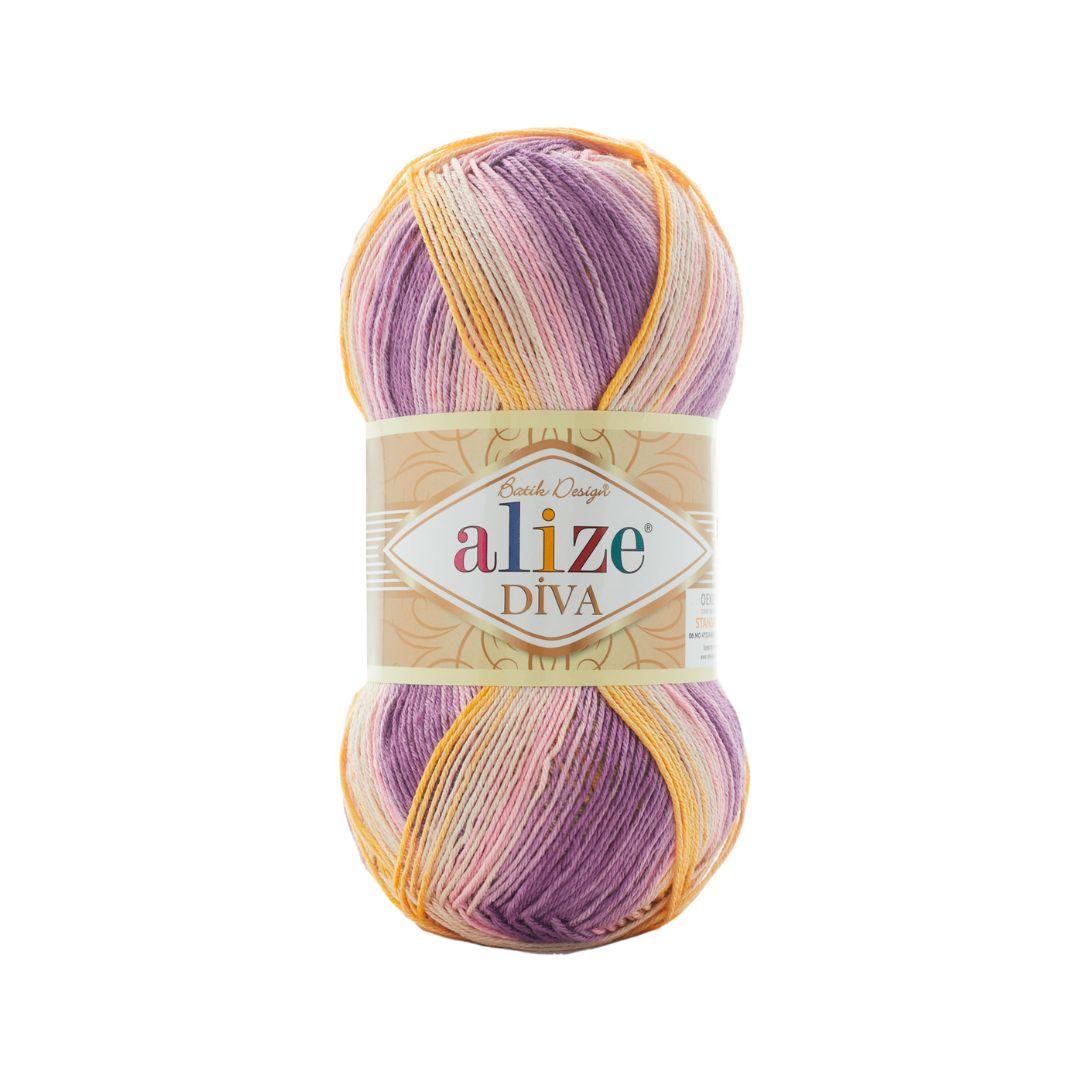 Alize Diva Batik Yarn (6958)